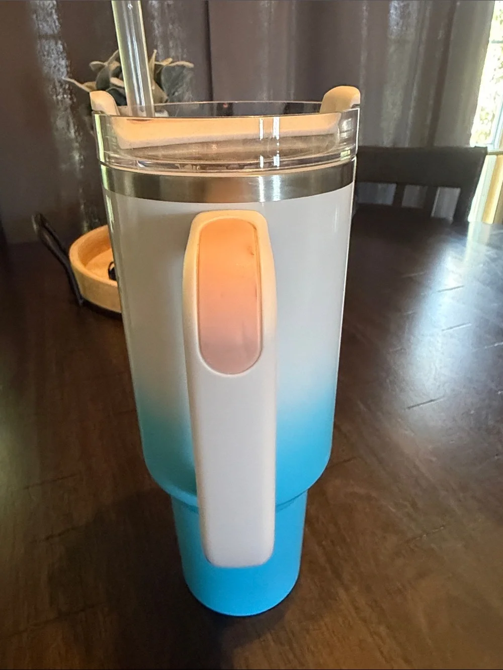 Stanley White to Blue Ombre Travel Mug with Handle